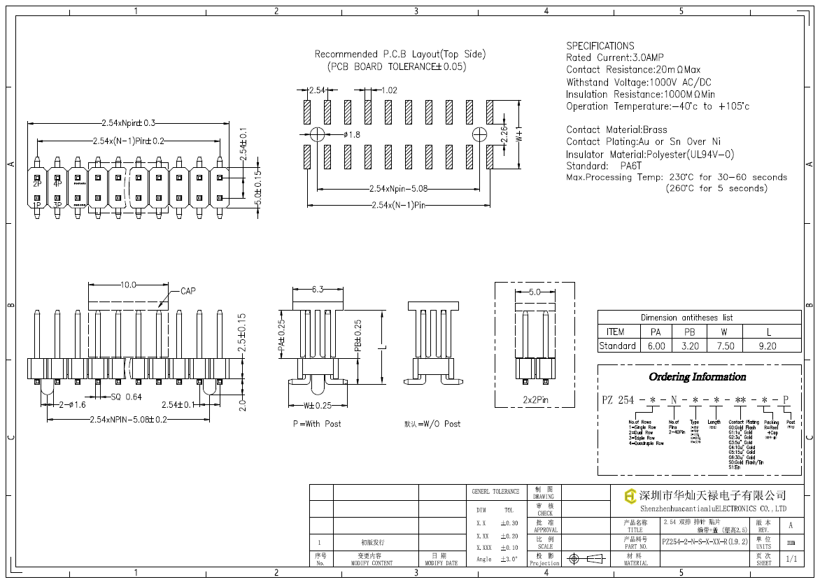 PZ254-2-N-S-X-XX-R(L9.2)