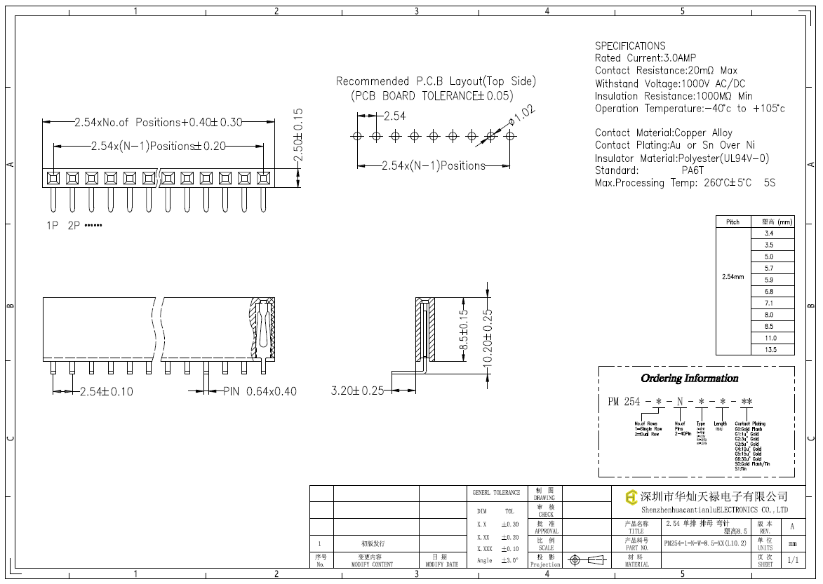 PM254-1-N-W-8.5-XX(L10.2)